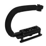 Video Action Stabilizing Handle And ABS U Type Camcorder Handheld Stabilizer For