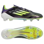 adidas F50 Elite Fg Fast Reborn - Lila/vit/lucid Lemon Limited Edition - Gräs (Fg), storlek 47⅓