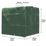 Juste De Protection Anti-Poussière Pour Conteneur Ibc,Couverture Noire Pour Palette D'eau Précieuse,Couverture De Meubles De Jardin - Type 120x100x116cm-Green