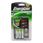 Energizer Accu Recharge Maxi Battery Charger with 4 x AA 1300mah Batteries