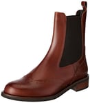 acalmar Femme Bottines Chelsea, Marron foncé, 38 EU