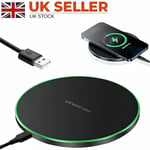 Super Fast Wireless Charger Charging Pad For iPhones & Samsung & Universal UK