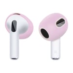 Beskyttende Apple AirPods 3 Headphone silikondeksel - Rosa