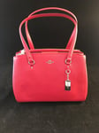 BNWT COACH NEW YORK Updated Stanton 29 Carryall True Red XGrain Leather