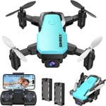 SIMREX Mini Drone With 720P Camera for Kids Adults, RC Quadcopter Hold, 3D Flip,