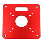 Plaque D'insertion Pour Table De Défonceuse Rt0700c, 120 x 120 x 8 Mm, En Aluminium, Pour Le Travail Du Bois - Aiducho