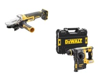 Pack de 2 outils XR 18V (DCG405 - DCH273) (Sans batterie ni chargeur) en coffret T-STAK - DEWALT