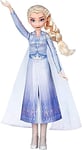 Disney Frozen Singing Elsa Fashion Doll with Music Wearing Blue Dress Inspired 