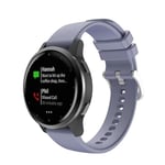 Garmin Vivoactive 4s/vivomove 3s hopeakoristeinen solkivaihtohihna 18 mm:n rannekkeet