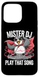 iPhone 15 Pro Max Funny Penguin DJ Mister DJ Play That Song Youth & Adults Case