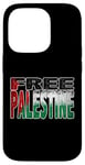 iPhone 14 Pro Free Palestine Palestinian Flag Support Palestine Free Gaza Case