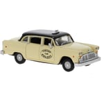 BREKINA 58935 1/87 HO TAXI CHECKER CAB SAINT LOUIS 1974 US VOITURE MINIATURE H0