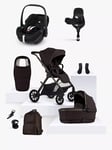 Silver Cross Reef 2 Special Edition Pushchair & Accessories with Maxi-Cosi Pebble 360 Pro2 i-Size Car Seat and FamilyFix 360 Pro Base Bundle, Ganache/