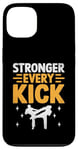 iPhone 13 Stronger Every Kick Kickboxing Kickbox Kickboxer Case