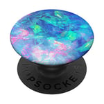 Blue Ink Pop Mount Socket Colored Clouds Style PopSockets PopGrip: Swappable Grip for Phones & Tablets