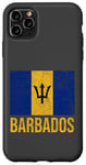 Coque pour iPhone 11 Pro Max Drapeau de la Barbade Bridgetown Moins Antilles Caraïbes