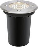 Garden24 Markspotlight 6W 3000K Stål/Svart IP44