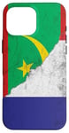 Coque pour iPhone 16 Pro Max Drapeaux France et Mauritanie - Français Mauritanien