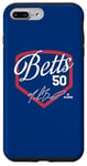 Coque pour iPhone 7 Plus/8 Plus Mookie Betts | Joueurs MLB de baseball de Los Angeles | MLBMBE3003