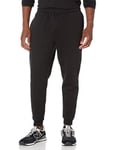 Amazon Essentials Men's Fleece Joggers, Black, XXL