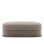 New Works - Covent Pouf, Large, 75x120, Barnum 3 Hemp - Category B - Sittpuffar - Arde Design Studio - Trä/Textilmaterial