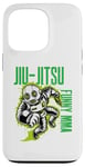 Coque pour iPhone 13 Pro Robot spatial de combat Jiu-Jitsu, MMA, Grappling, Muay Thai