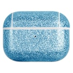 AirPods Pro 2 Skal Glitter Blå