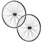 Taylor-Wheels 26 Pouces Ensemble Roues vélos alu Büchel Disque 6 Acier Inoxydable Noir