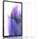 3-Pack Samsung Tab S7 FE Skärmskydd - Härdat Glas 9H - Super kvalitet 3D