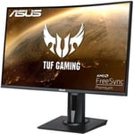 ASUS TUF Gaming VG27WQ - Écran LED - incurvé - 27" - 2560 x 1440 WQHD @ 165 Hz - VA - 400 cd/m² - 3000:1