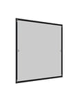 Windhager Moustiquaire Cadre Fixe Pour Fenetres Plus, Pare-moustiquaires Cadres en aluminium pour fenêtres, 100 x 120 cm, anthracite, 03899