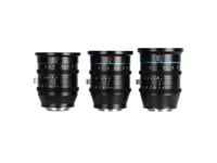 Sirui Cine Lens Set Jupiter Ff 24/35/50 Mm T2 Macro Ef-Mount