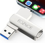 Clé USB de 64 Go, Mémoire Externe pour Enregistrer Plus de Photos et de Vidéos. Bâton Photo USB 3.0 en Métal pour iPhone Haute Vitesse Compatible avec iphone/Android/pc\u2026\u2026