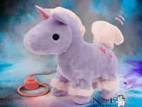 Plush Movement & Sound Walking Unicorn Interactive Electronic Toy Remote Control