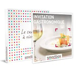 SMARTBOX - Coffret Cadeau Invitation gastronomique : repas d'exception pour 2-Gastronomie