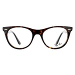 Ray-Ban Round Mens Havana Glasses Frames - Brown - One Size