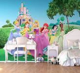 Disney wall mural wallpaper children's bedroom Disney Princess Castle PREMIUM