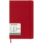 Moleskine Kalender 18M WeekNote Hard Cover Large Red