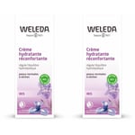 WELEDA Crème de Jour Hydratante Réconfortante à l'Iris Bio Pour La Peau 2x30 ml