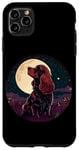 iPhone 11 Pro Max Moonlit Dog Portrait Under Starry Sky Case