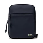 Axelremsväska Lacoste M Flat Crossover Bag NH3308LV Blå