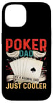 Coque pour iPhone 14 Jeu de cartes de poker Jetons de jeu Bluff