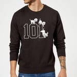 Sweat Homme 101 Dalmatiens Disney - Noir - M