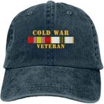 MiniMini Cold War Veteran Denim Hats Baseball Cap Dad Hat