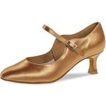 Diamant TANZSCHUHMANUFAKTUR 050-106-087, Chaussure de Danse Femme, Bronze, 41 1/3 EU