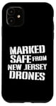 Coque pour iPhone 11 Marqué sûr des drones du New Jersey