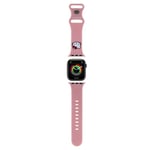 Hello Kitty Apple Watch 38/40/41/42mm Armband Liquid Silicone Rosa