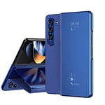 Samsung Galaxy Z Fold5 5G      Mirror Folio Case    Blue