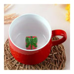 Fuhuida Trading - Tasse de noël café lait petit déjeuner tasse bonhomme de neige père noël dessin animé tasse en céramique 3D Animal cadeau de noël