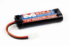 Mstyle 7.2V 2000mAh Nimh Stick Pack , w/ Tamiya Plug